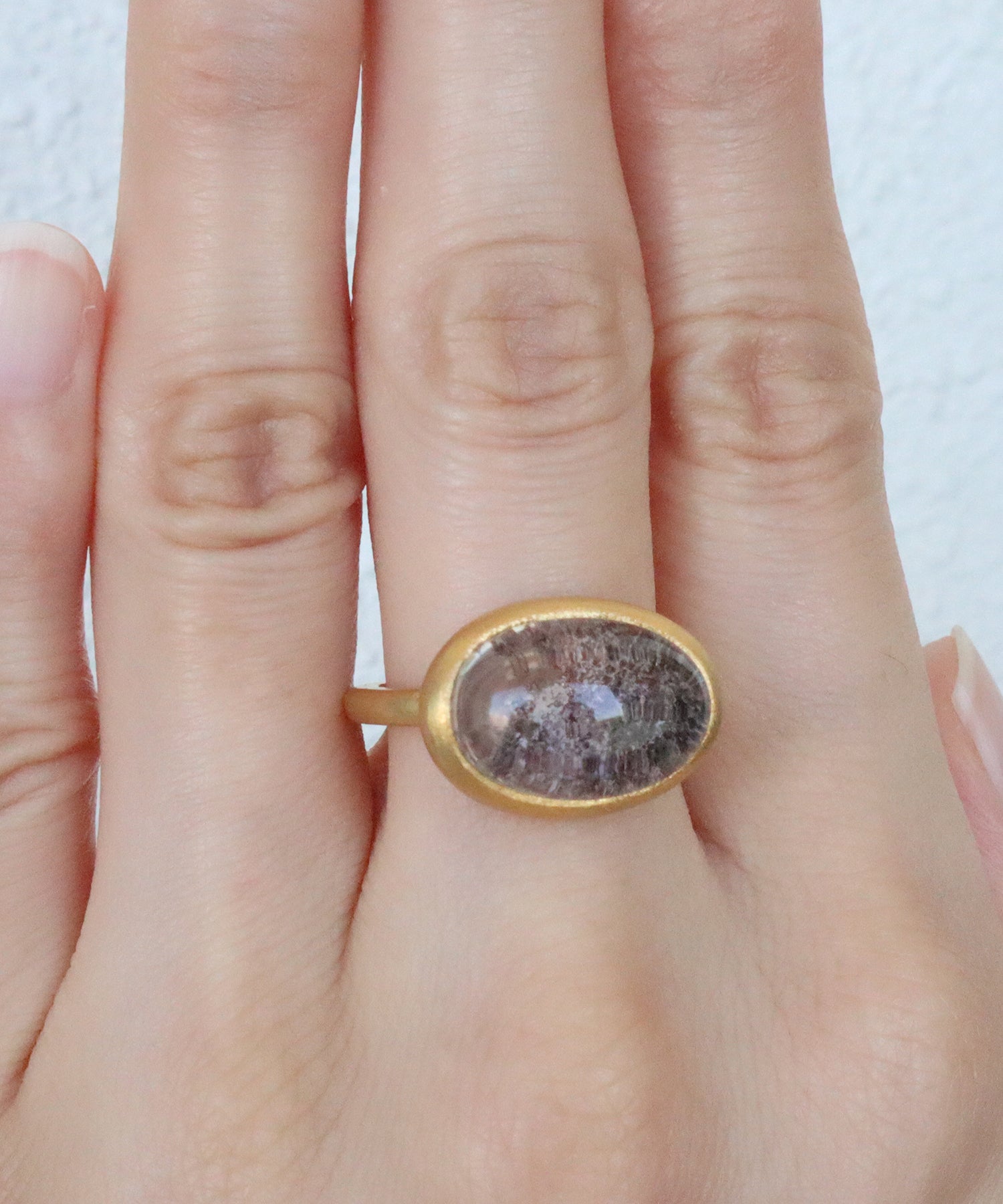 レッドガーデンクォーツ リング