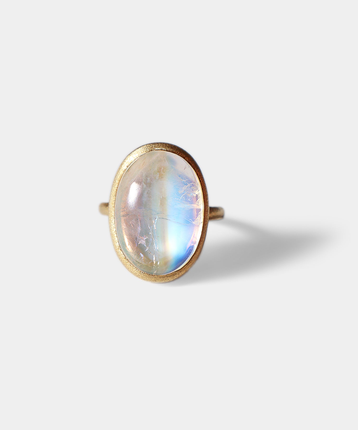 ロイヤルレインボームーンストーン リング