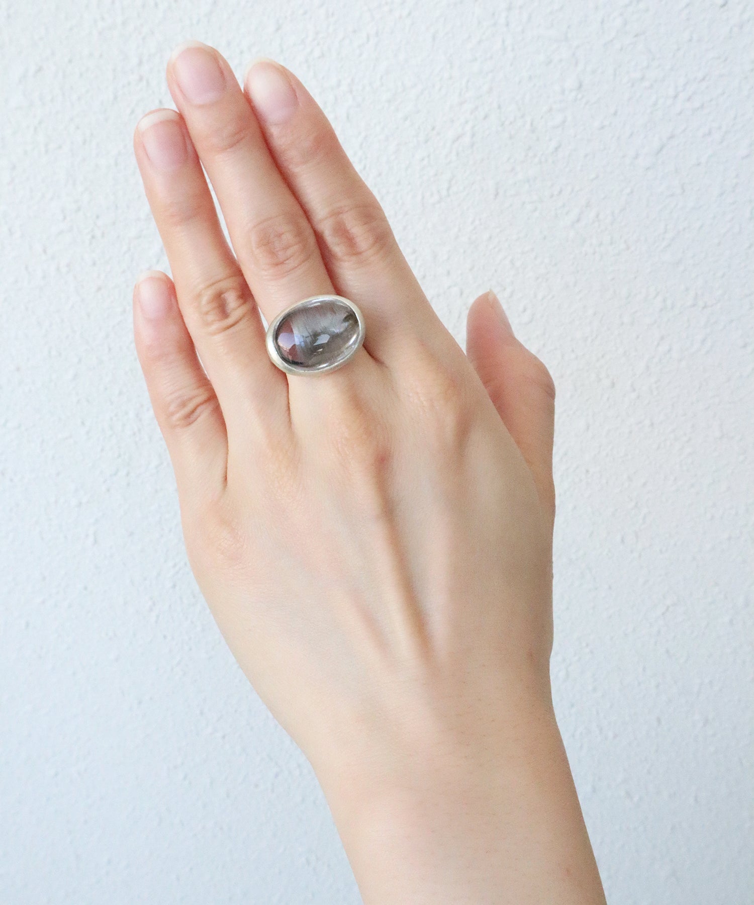 プラチナルチルクォーツ リング