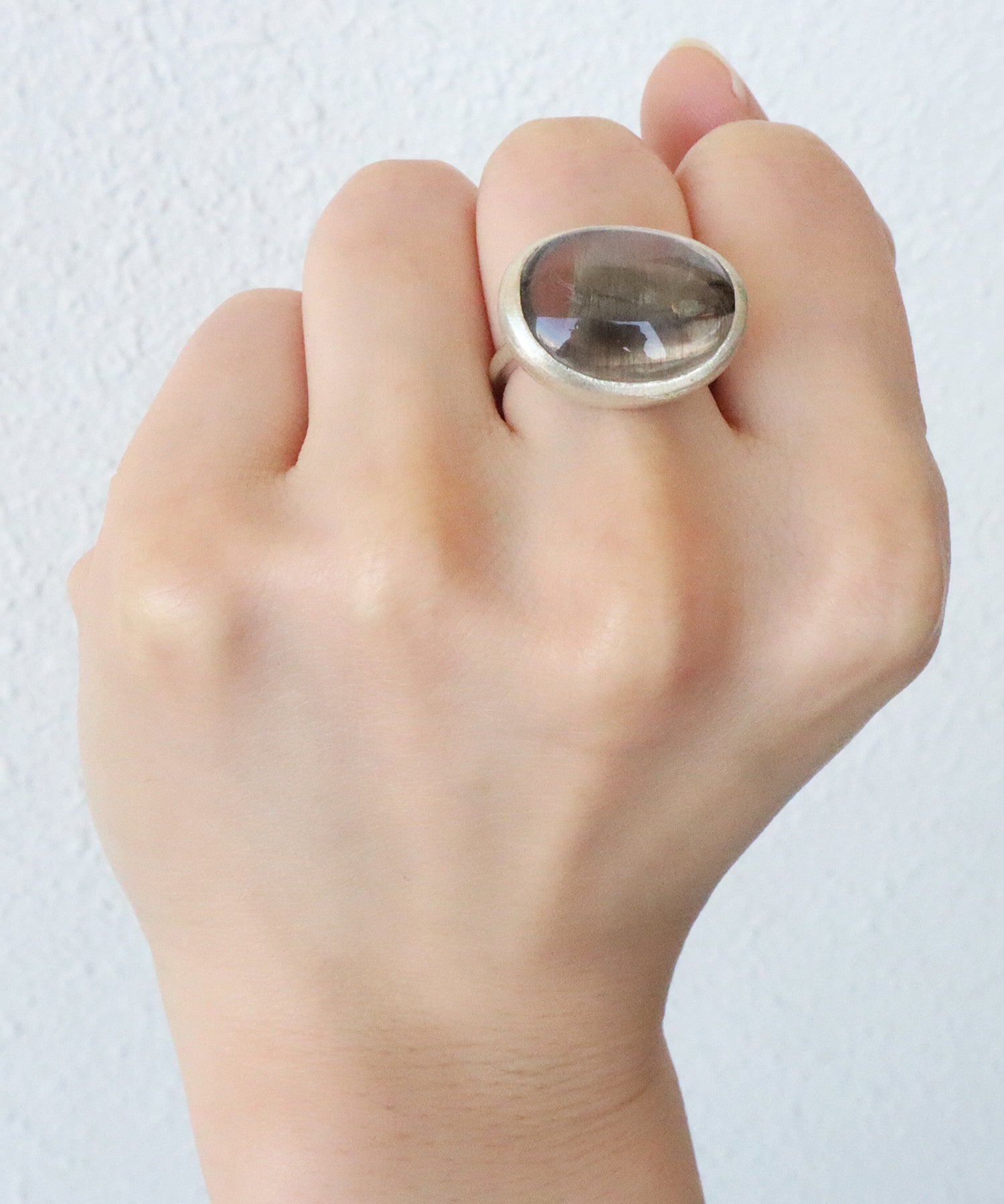 プラチナルチルクォーツ リング