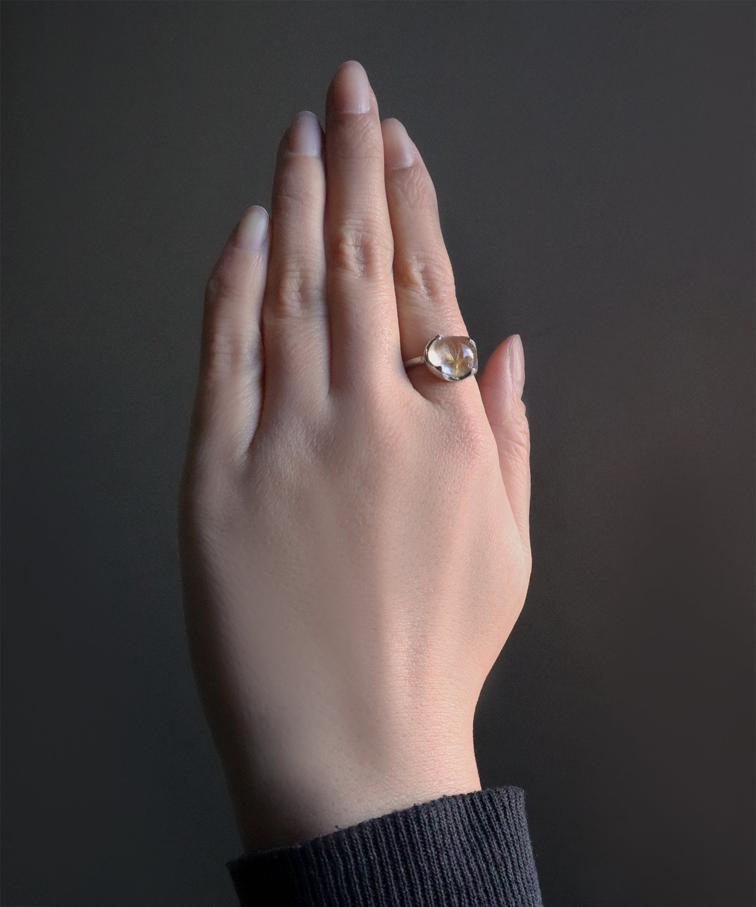 ルチルクォーツ リング