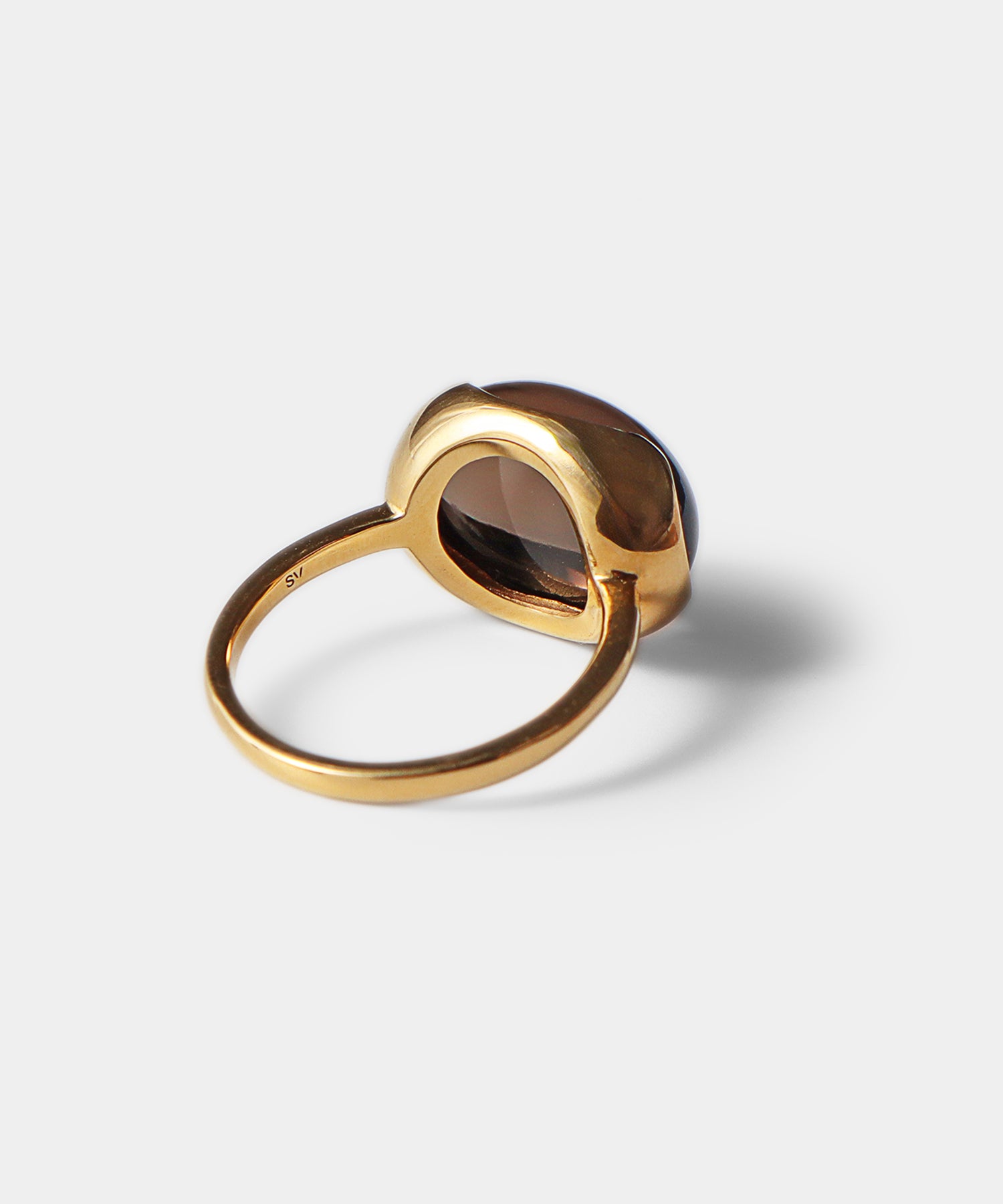 スモーキークォーツ リング