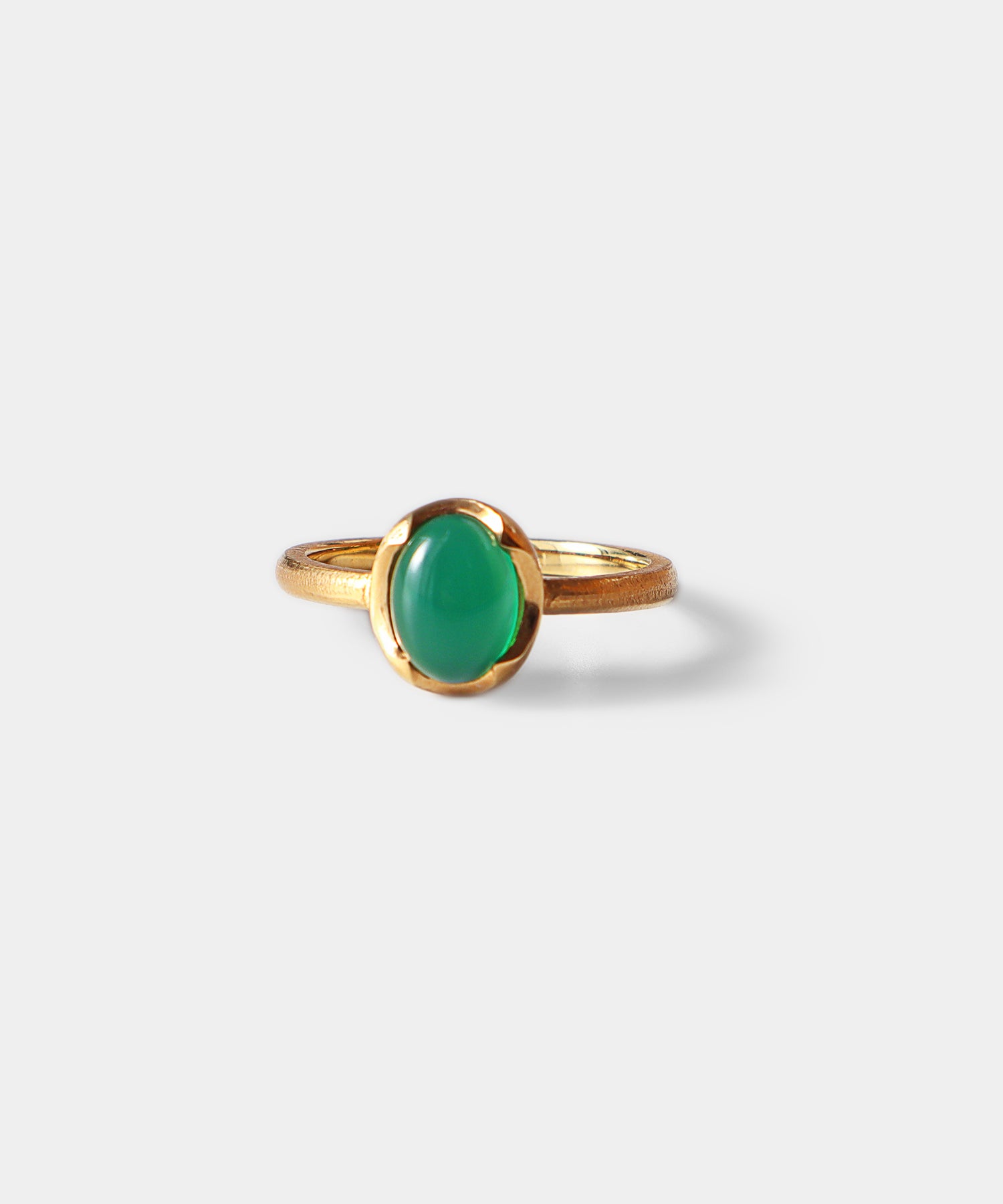 グリーンオニキス リング