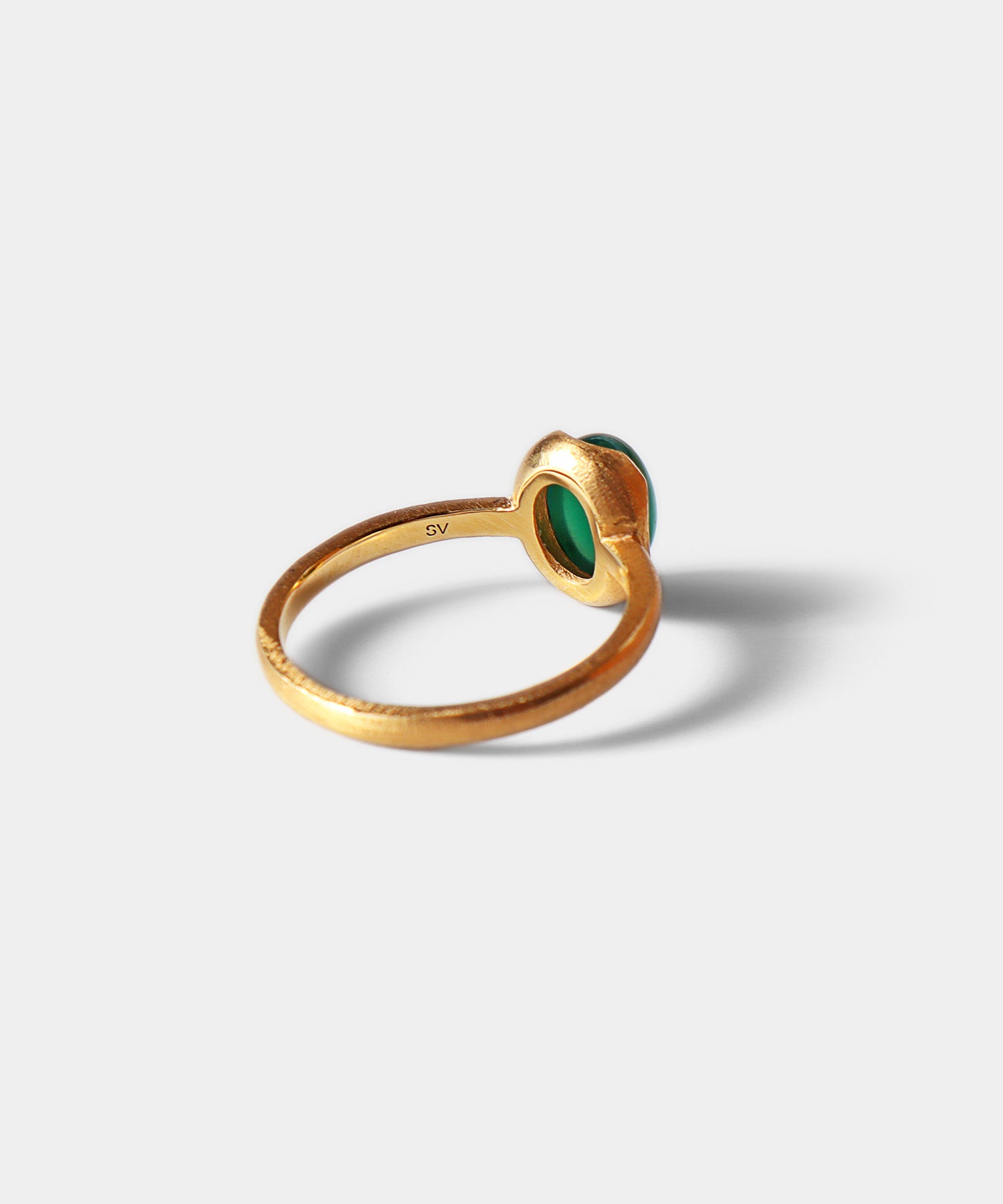 グリーンオニキス リング