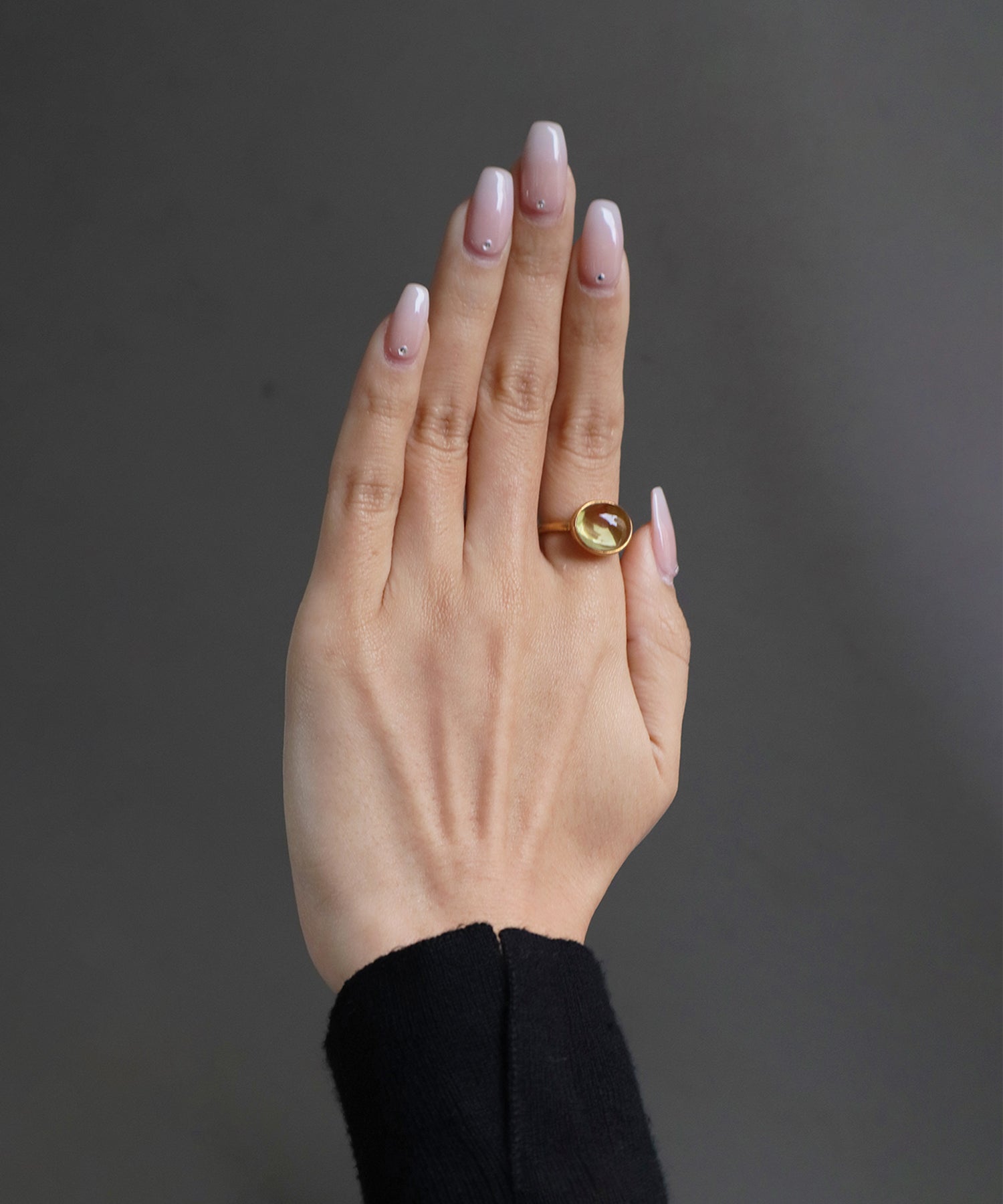 レモンクォーツ リング