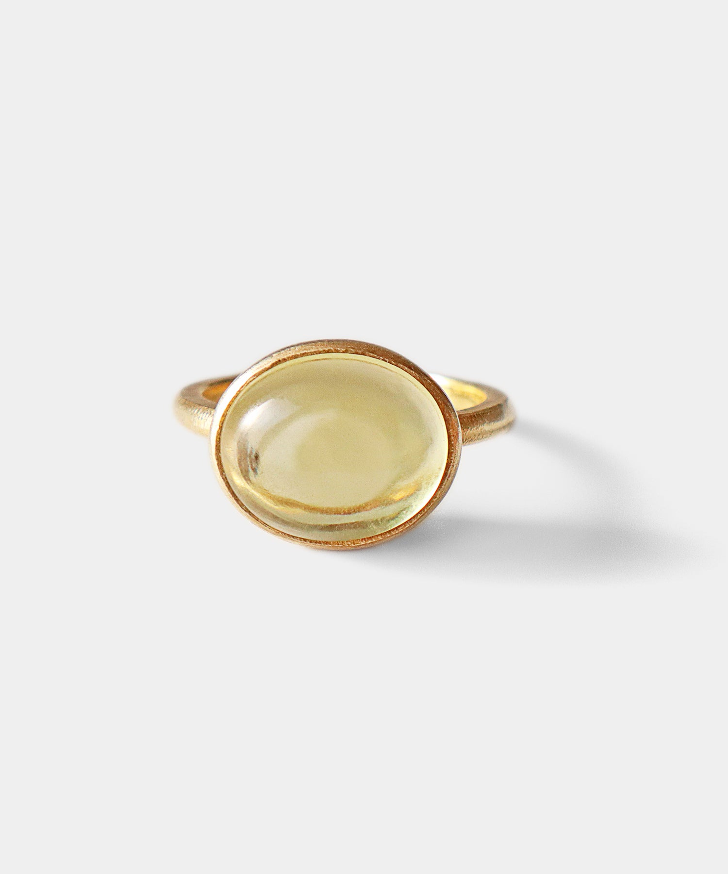 レモンクォーツ リング