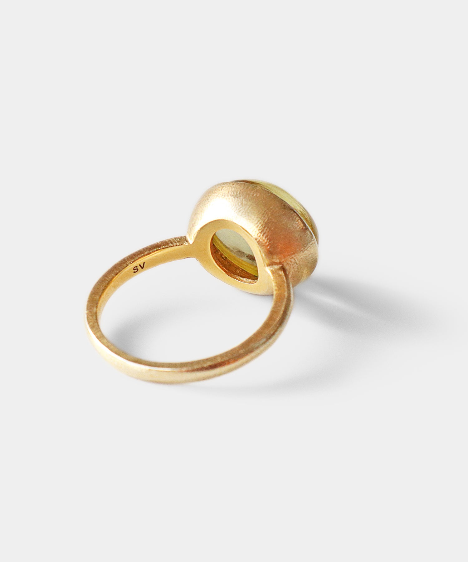 レモンクォーツ リング