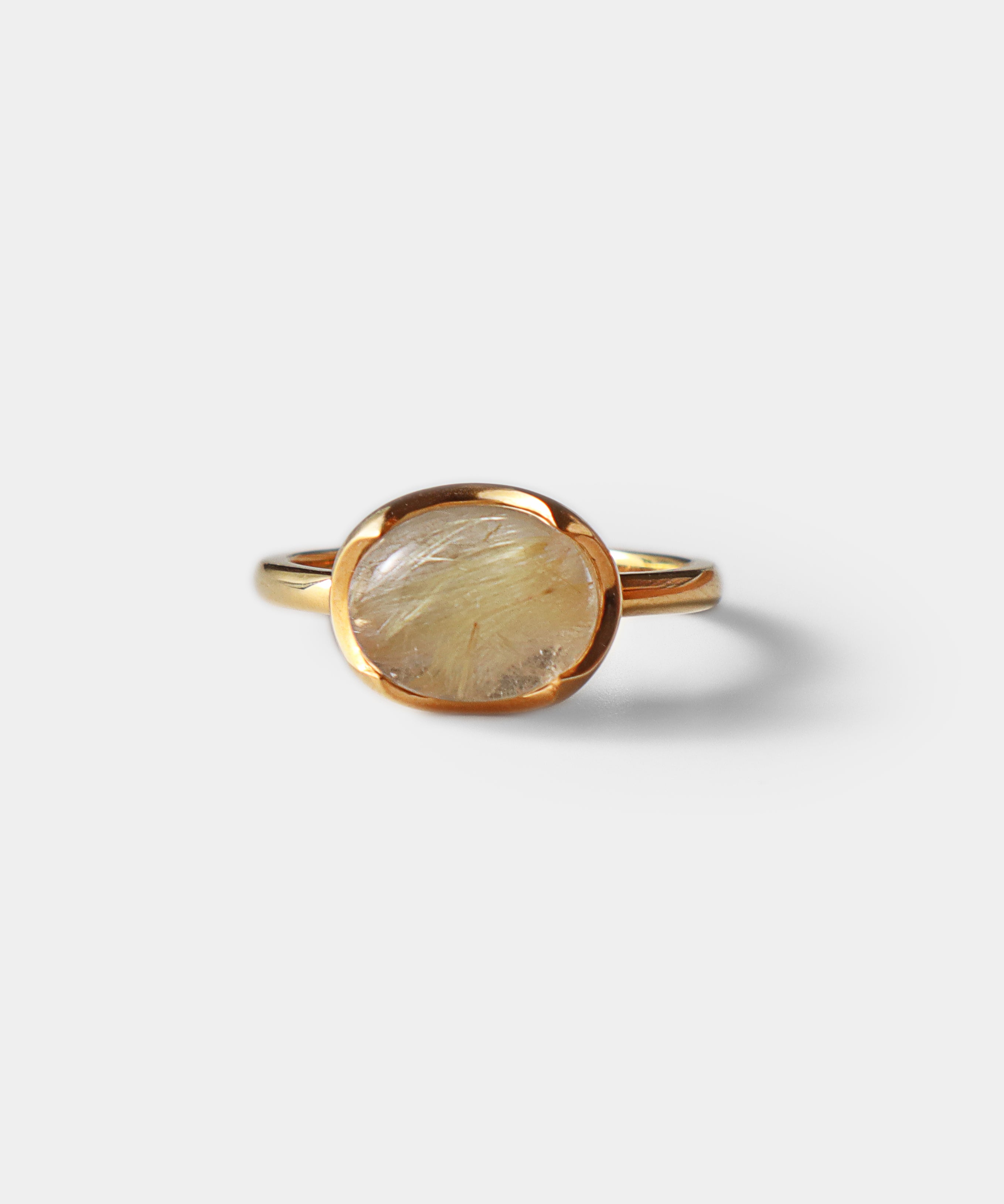 ルチルクォーツ リング