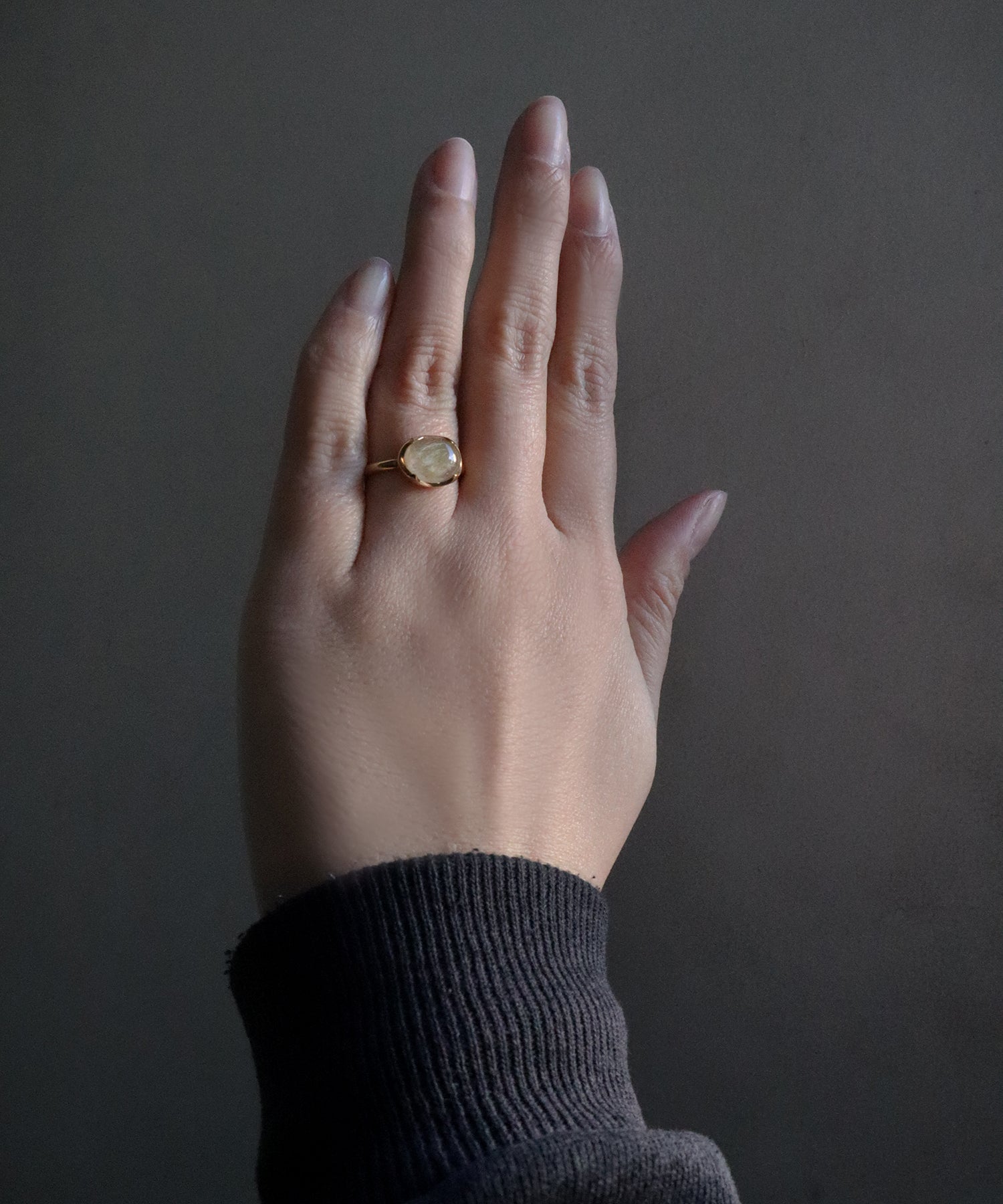 ルチルクォーツ リング