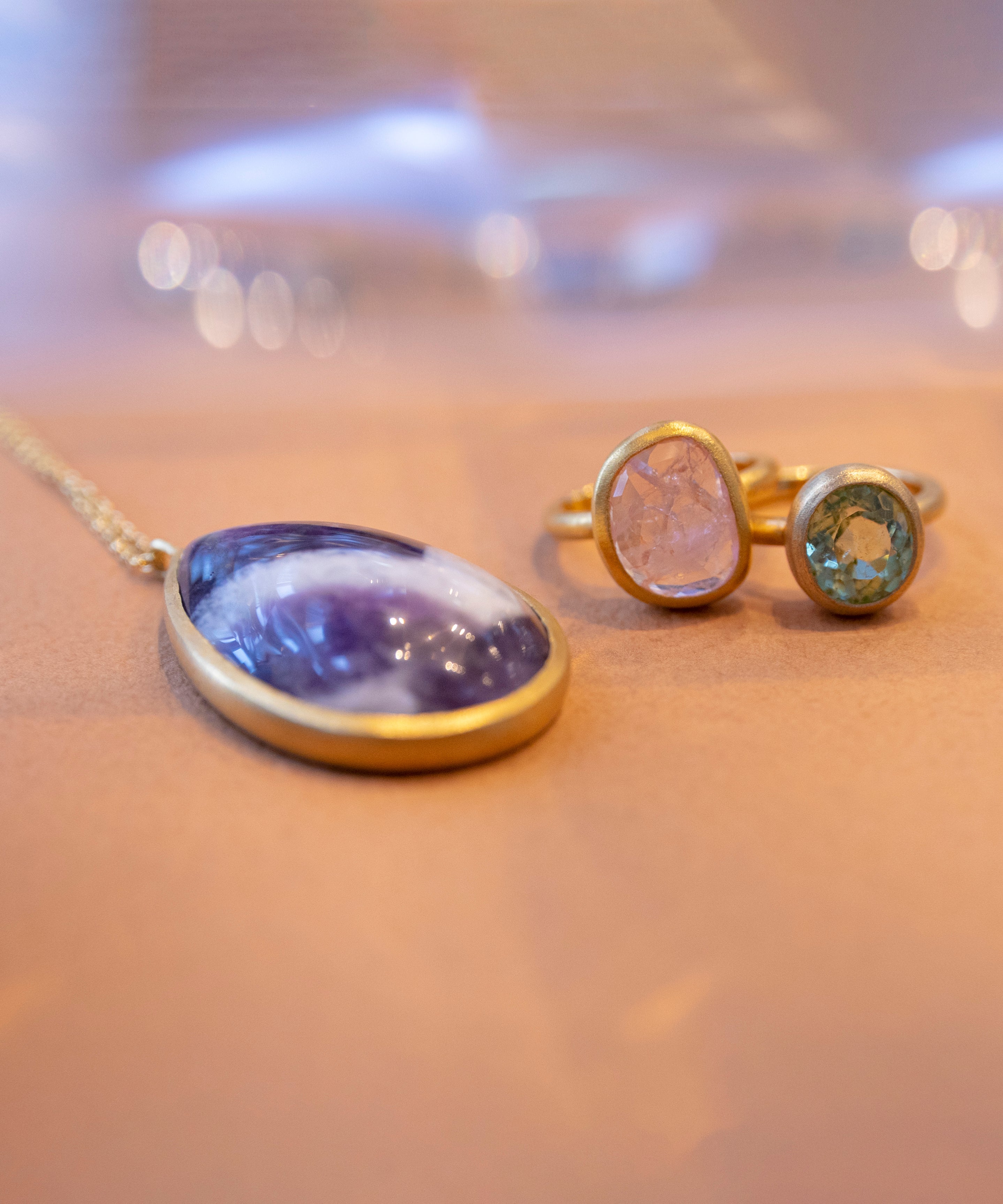 ファントムクォーツ ネックレス