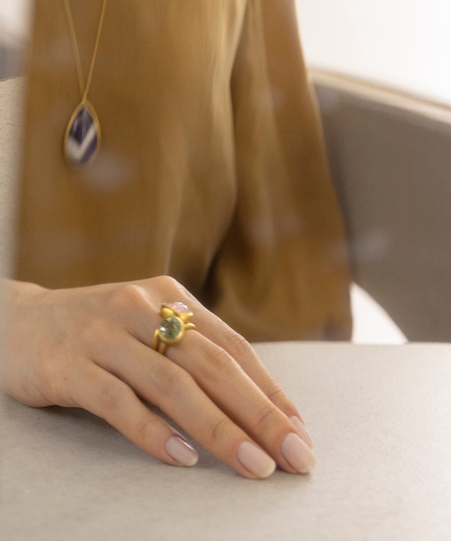 ファントムクォーツ ネックレス