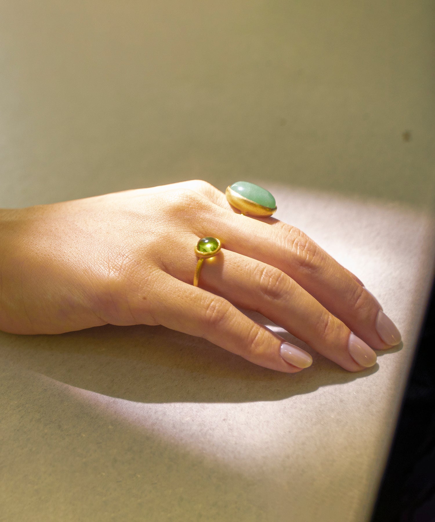 レモンクォーツ リング