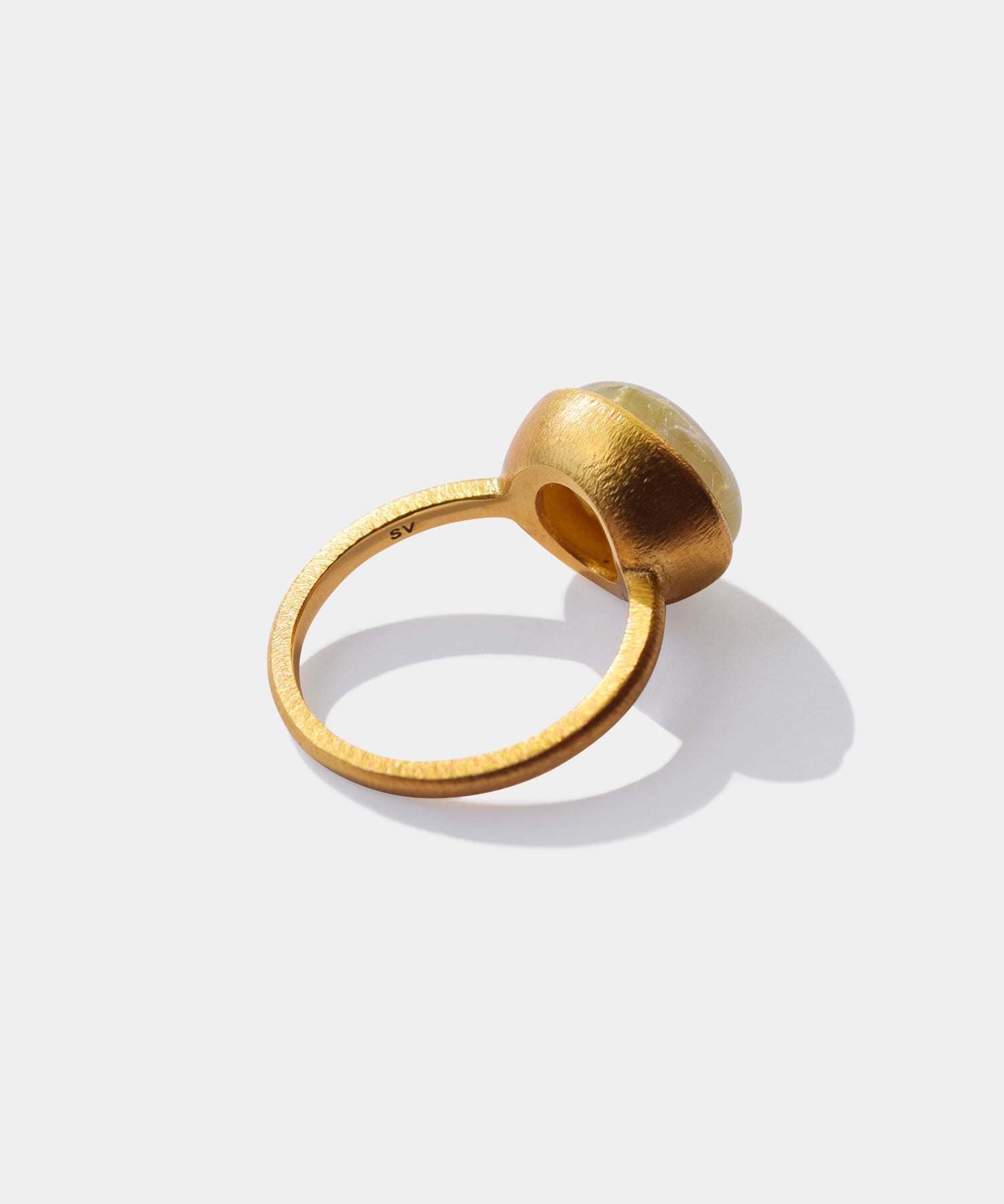 ルチルクォーツ リング