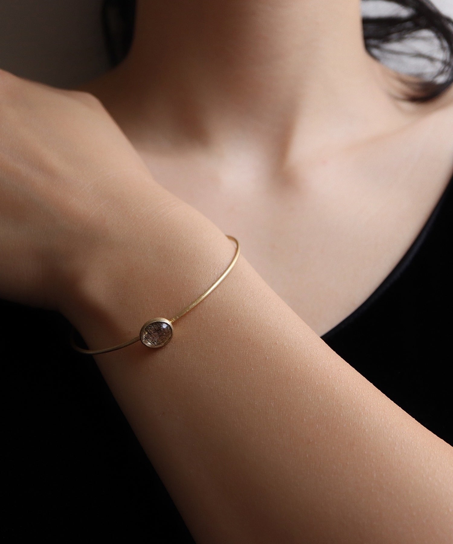 トルマライズクォーツ バングル