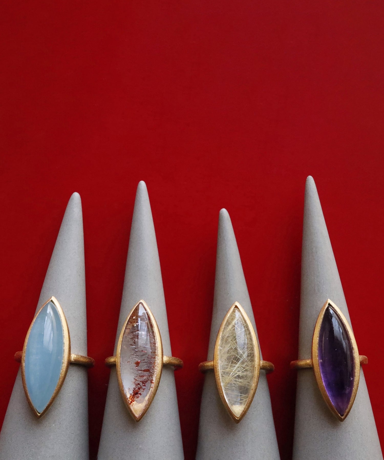 ルチルクォーツ リング