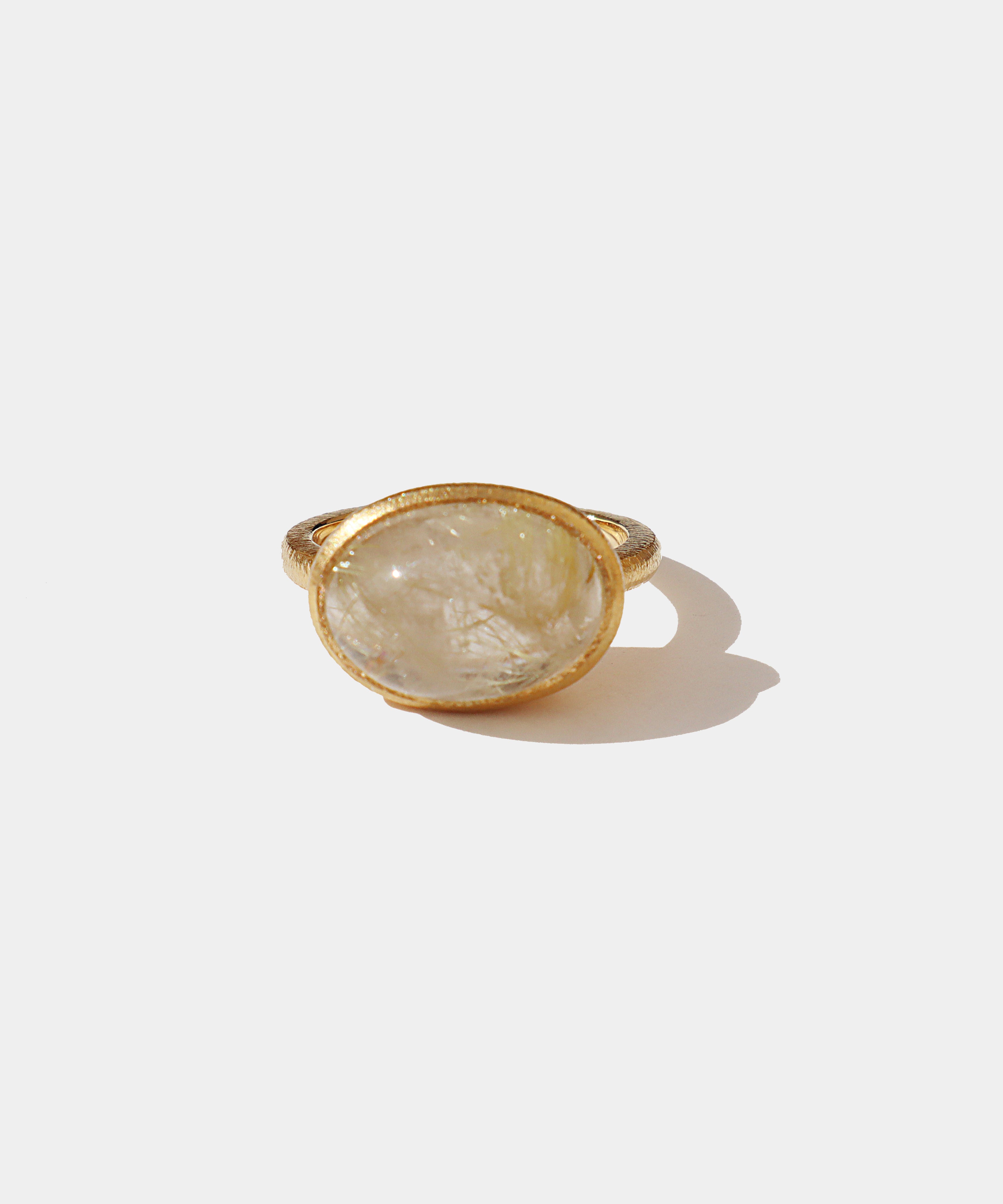 ルチルクォーツ リング