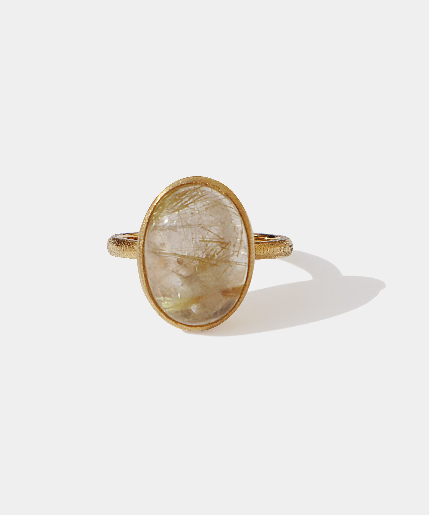 ルチルクォーツ リング