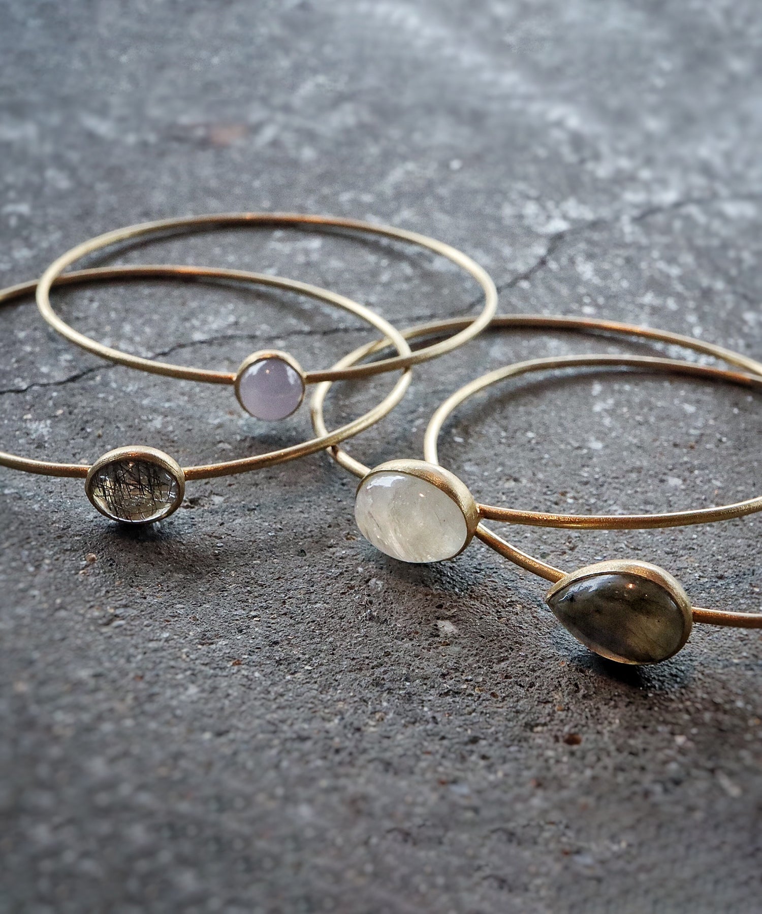 トルマライズクォーツ バングル