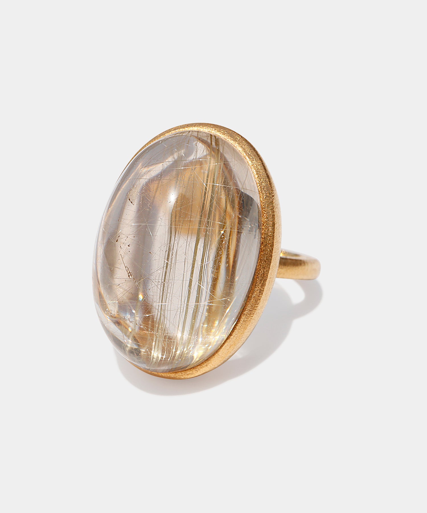 ルチルクォーツ リング