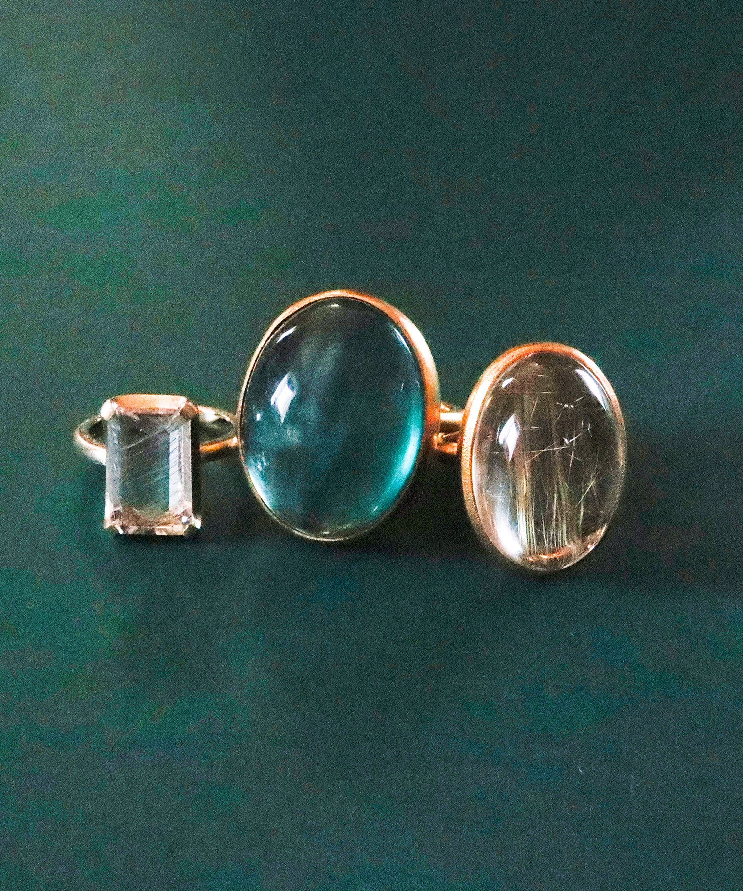 ルチルクォーツ リング