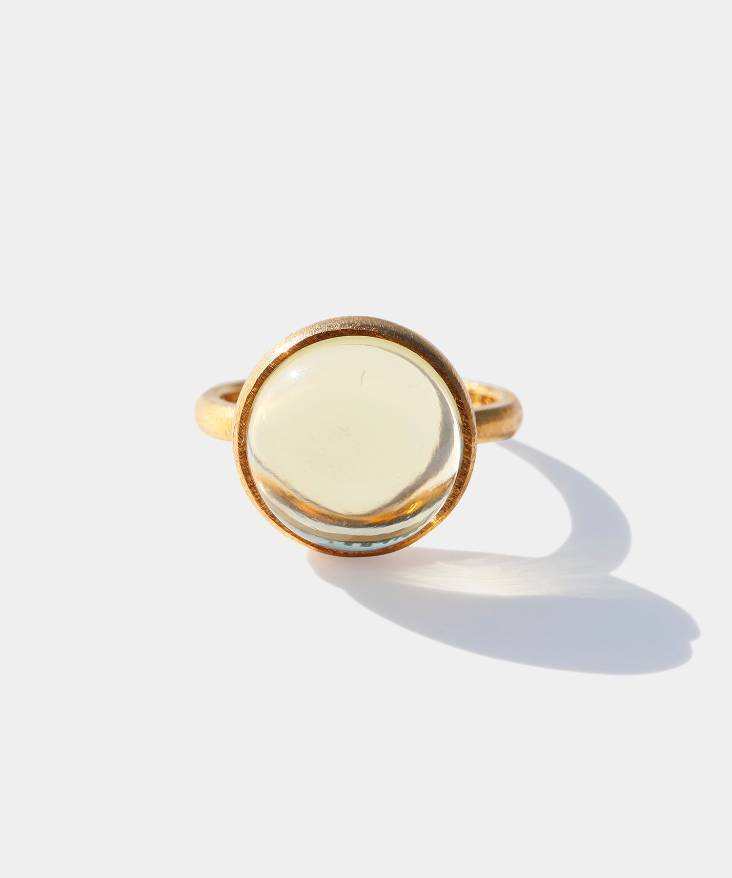 レモンクォーツ リング