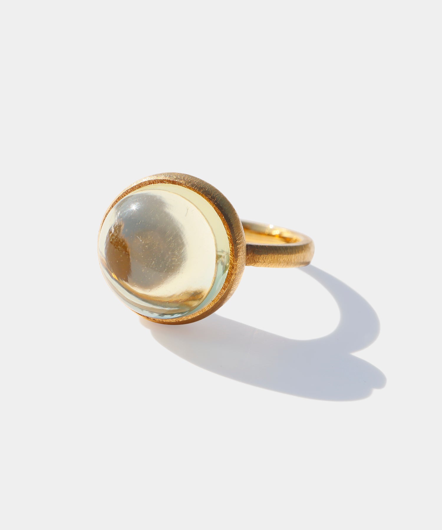 レモンクォーツ リング