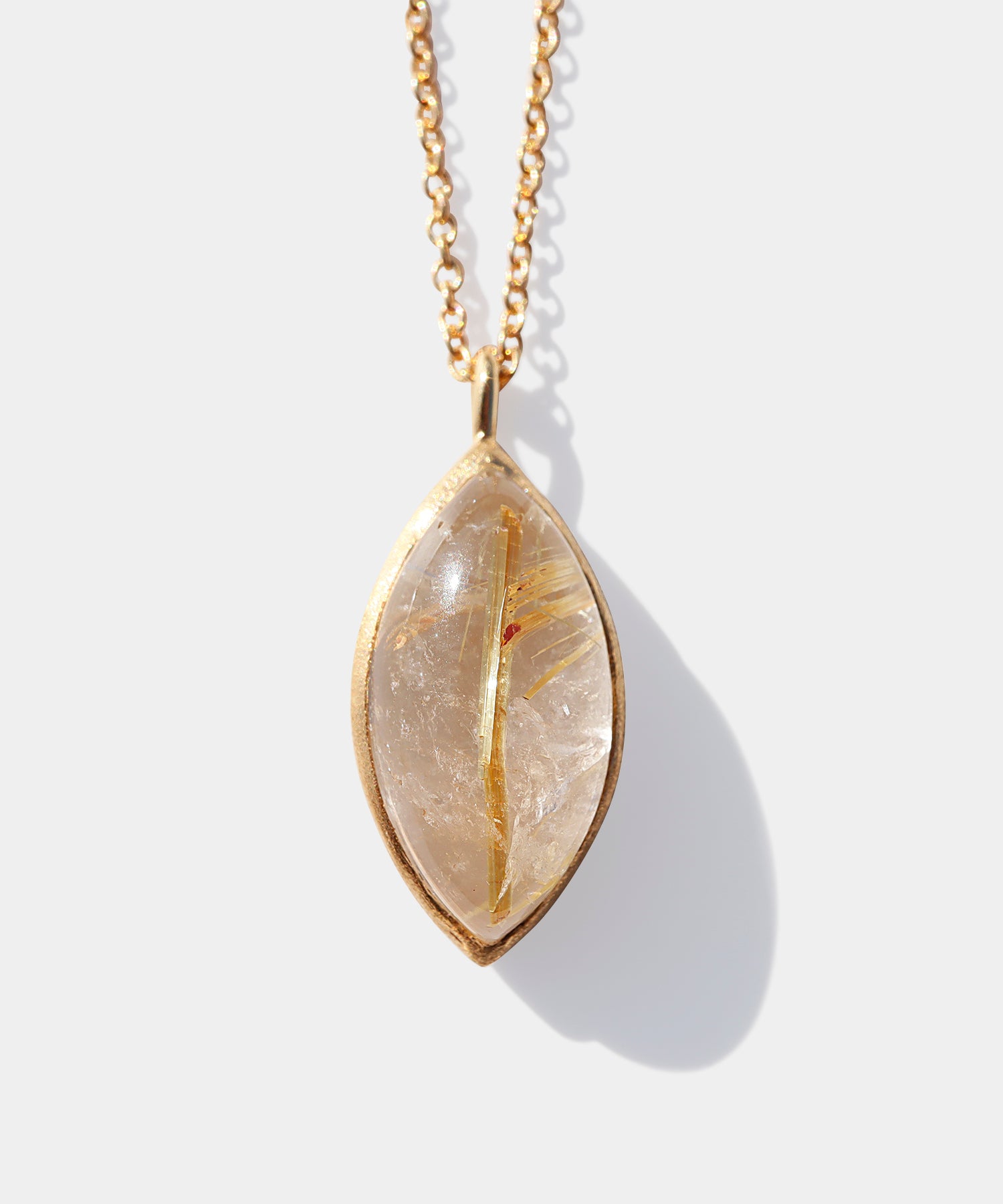 ルチルクォーツ ネックレス