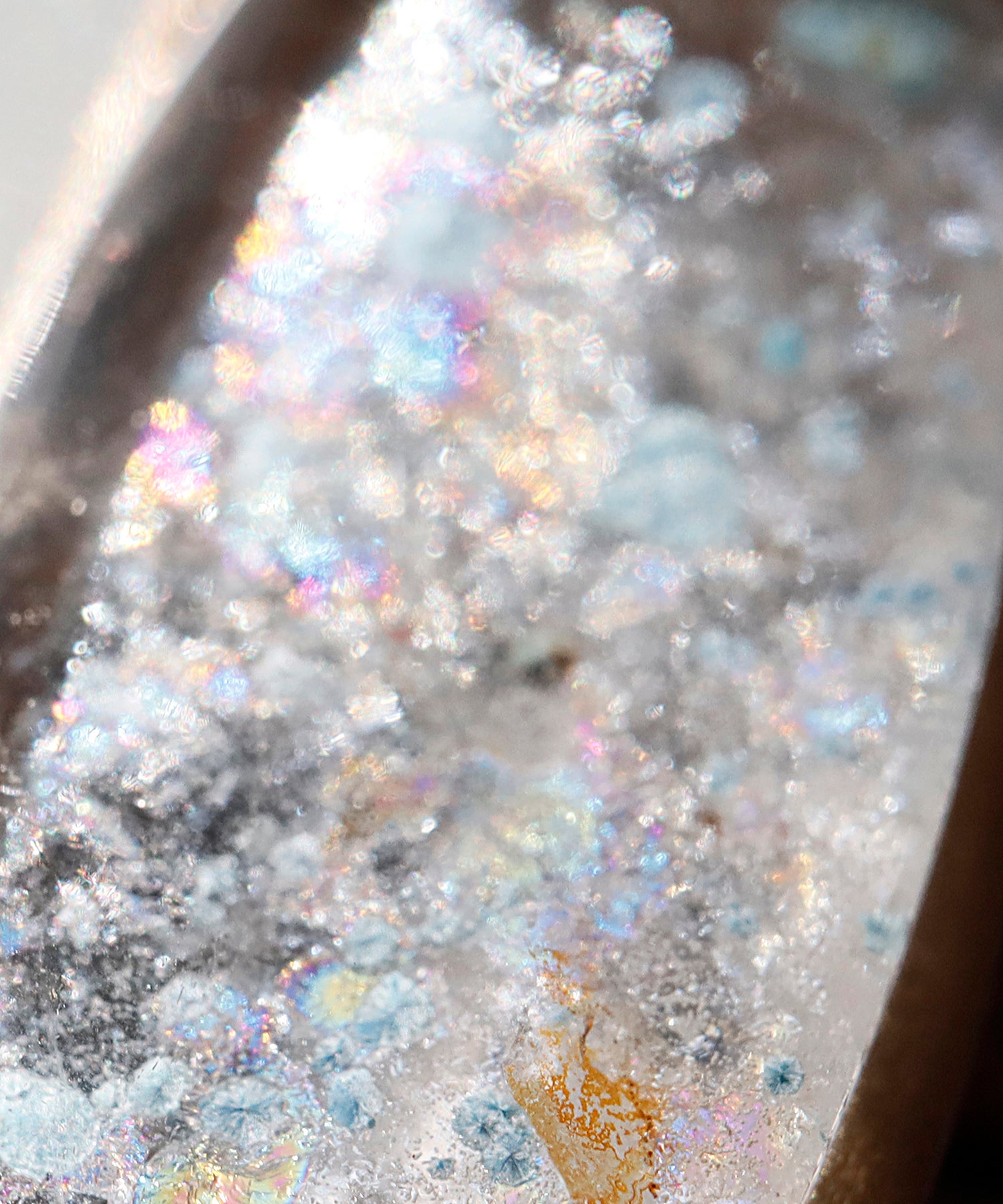 ジラライトinレインボークォーツ リング