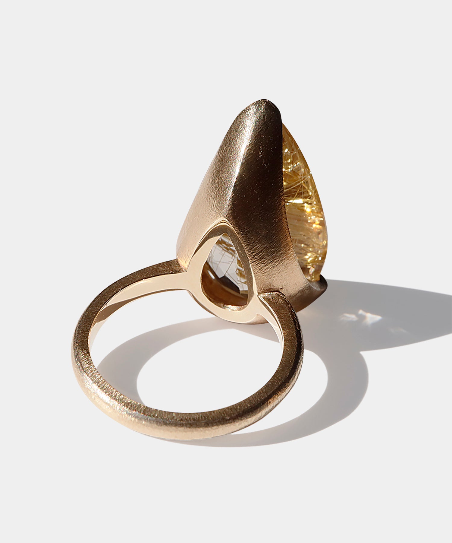 ルチルクォーツ リング