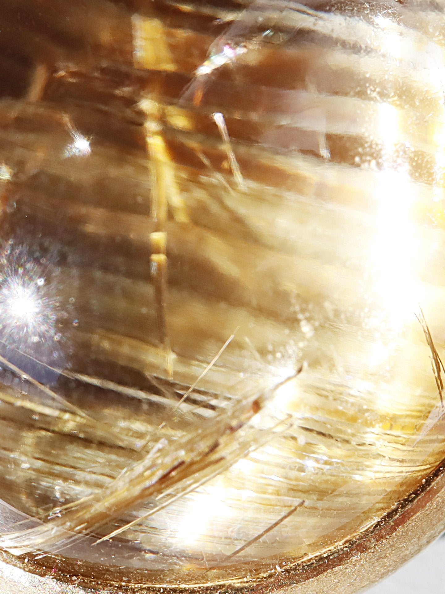 ルチルクォーツキャッツアイ リング