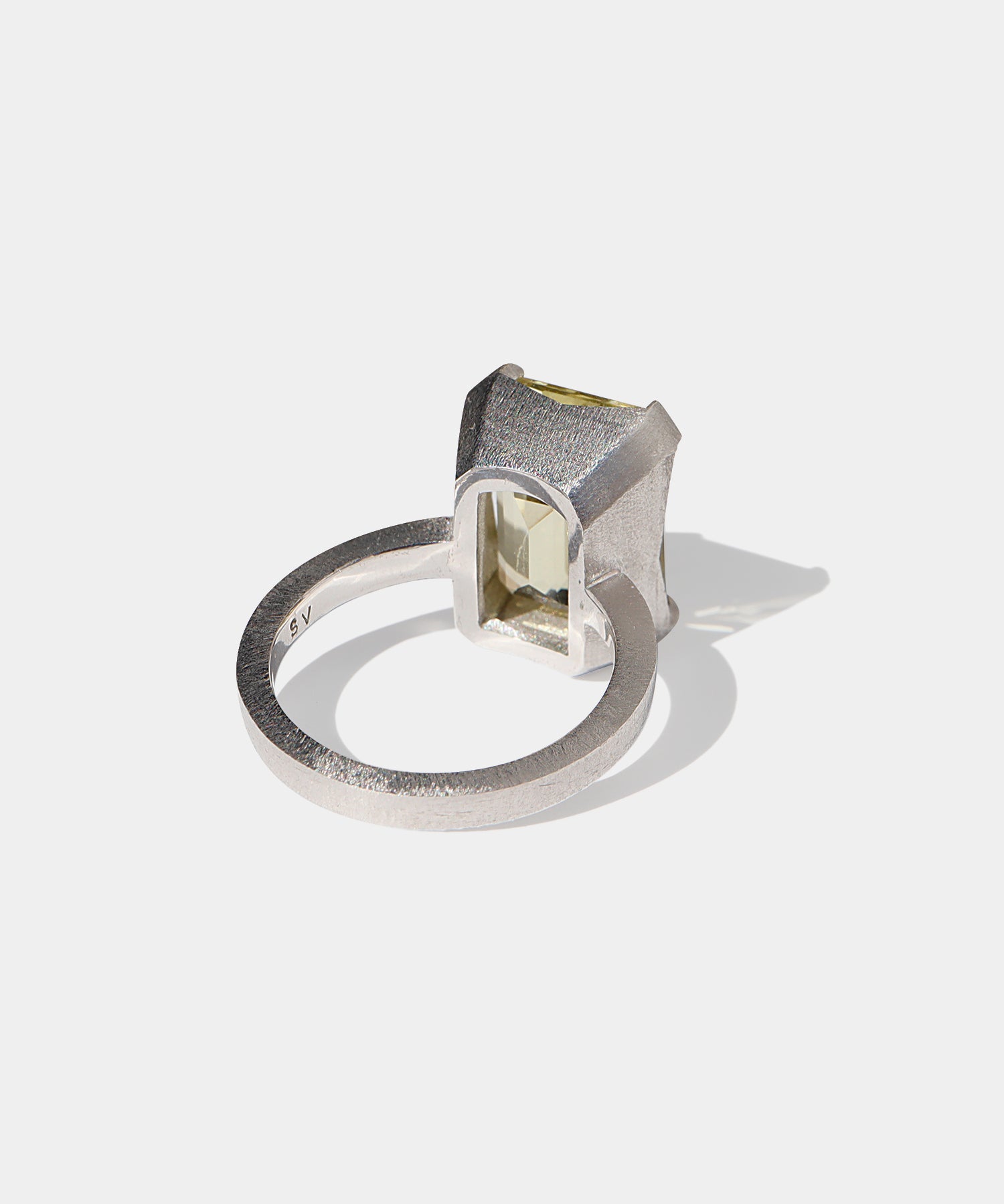 レモンクォーツ リング