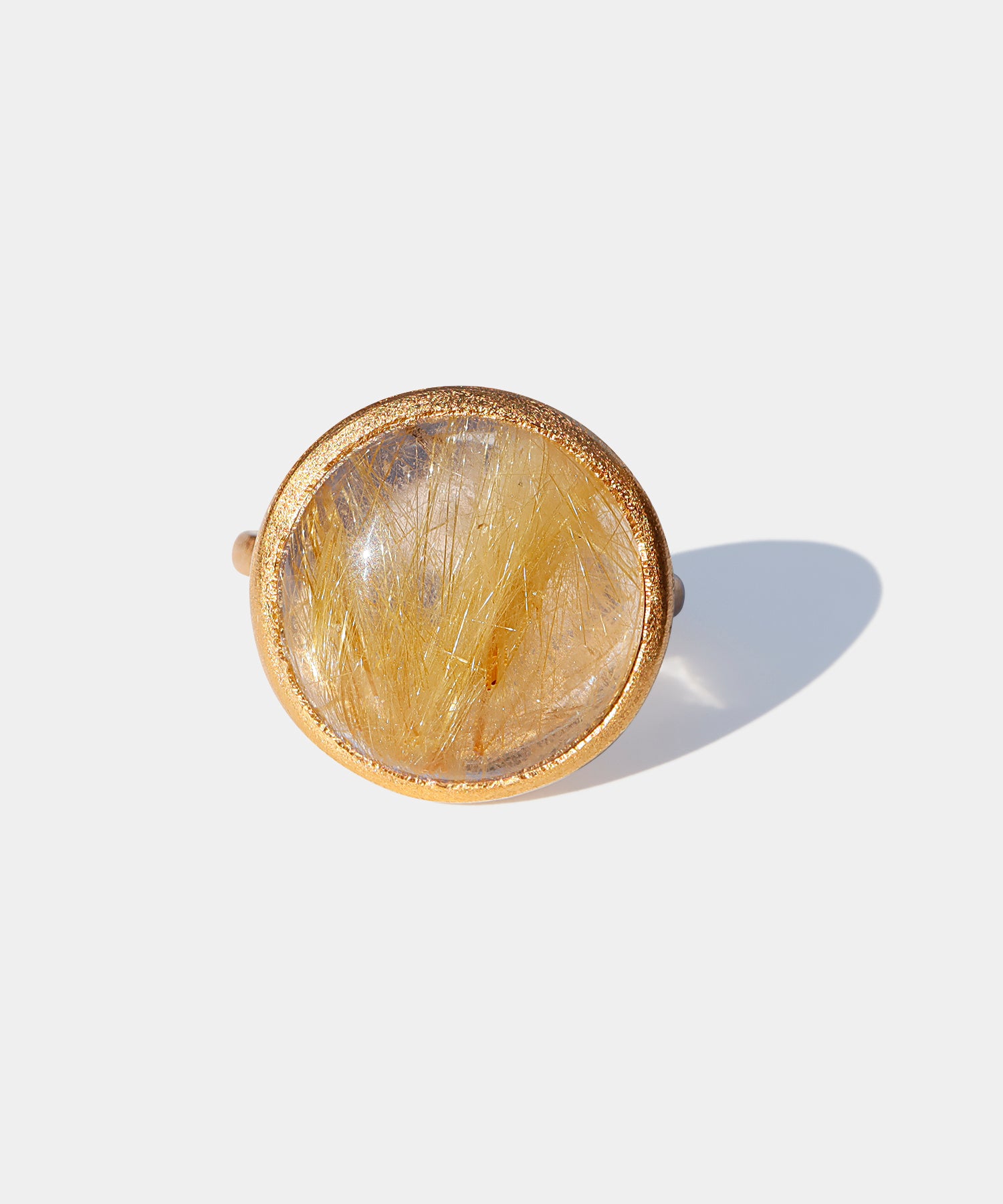 ルチルクォーツ リング