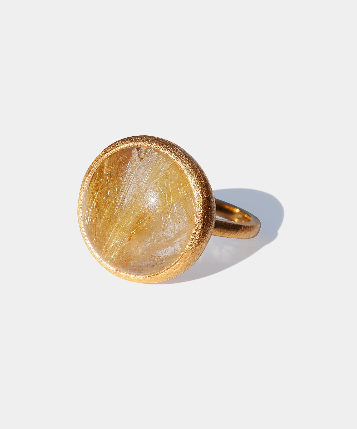 ルチルクォーツ リング