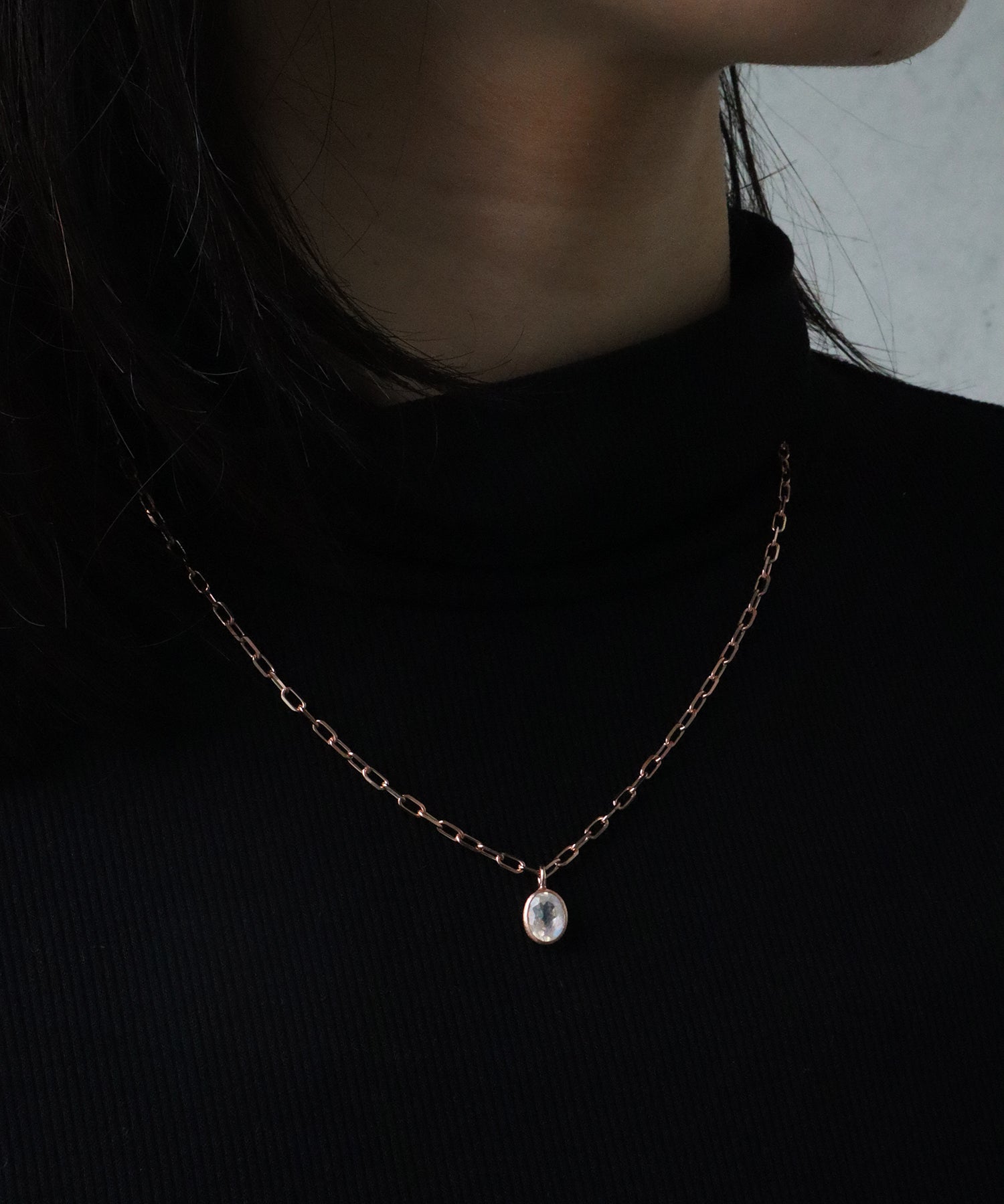 レインボームーンストーン ネックレス (Lady's) – Fruitsjolie