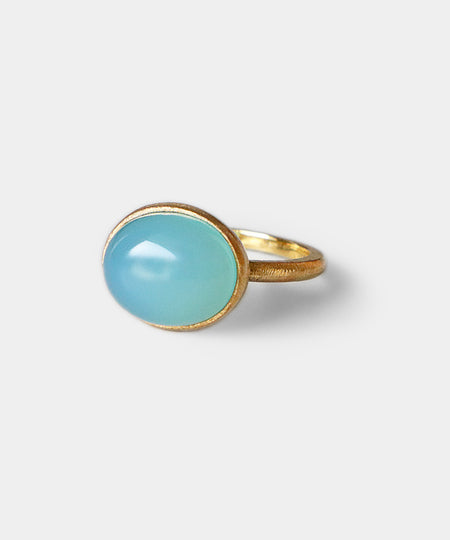 fruitsjolieフリュイジョリ　シーブルーカルセドニーピアス シーブルーカルセドニーピアス | ifme store