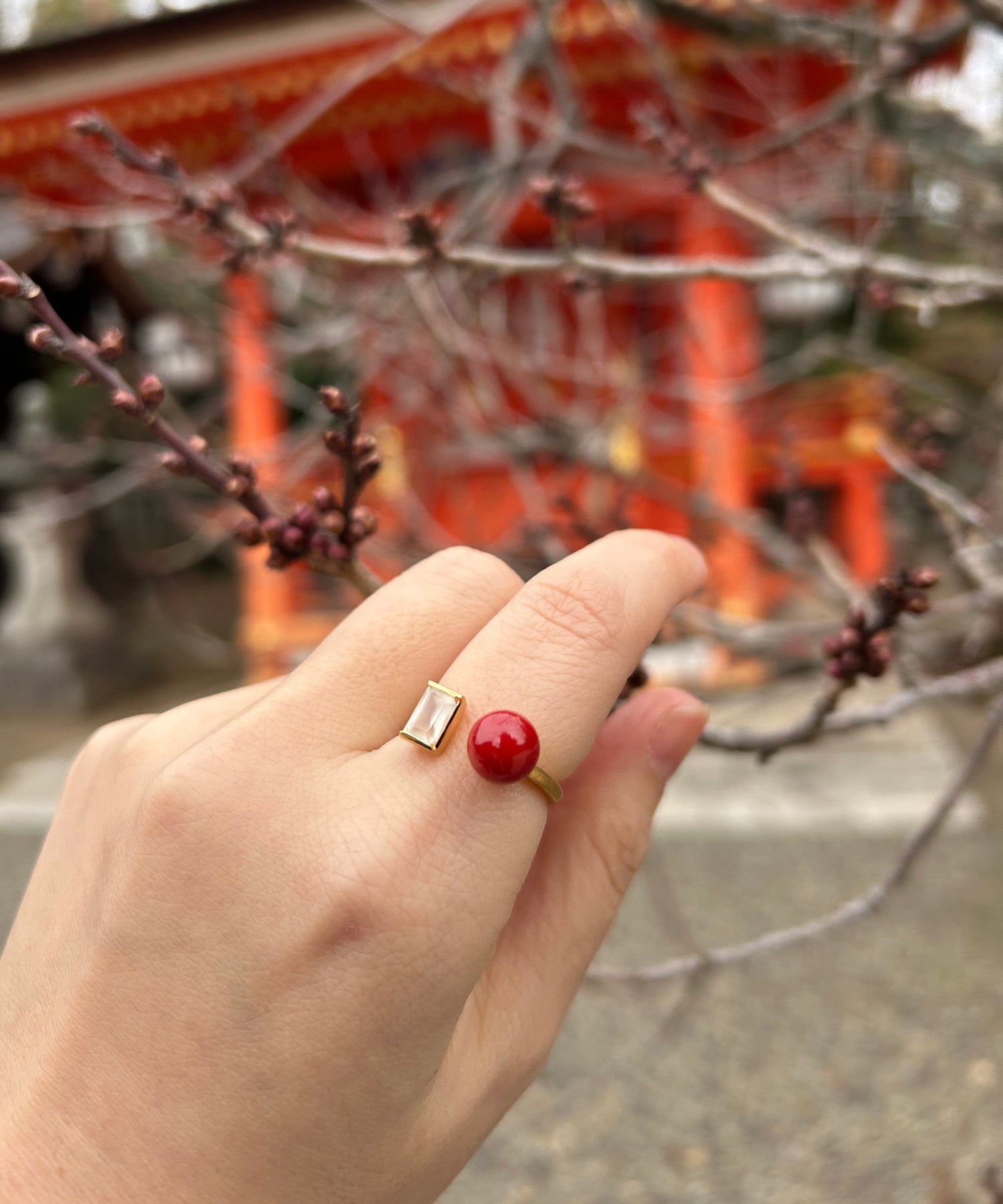 Fruitsjolie ストーンリング ムーンストーン リング – Fruitsjolie