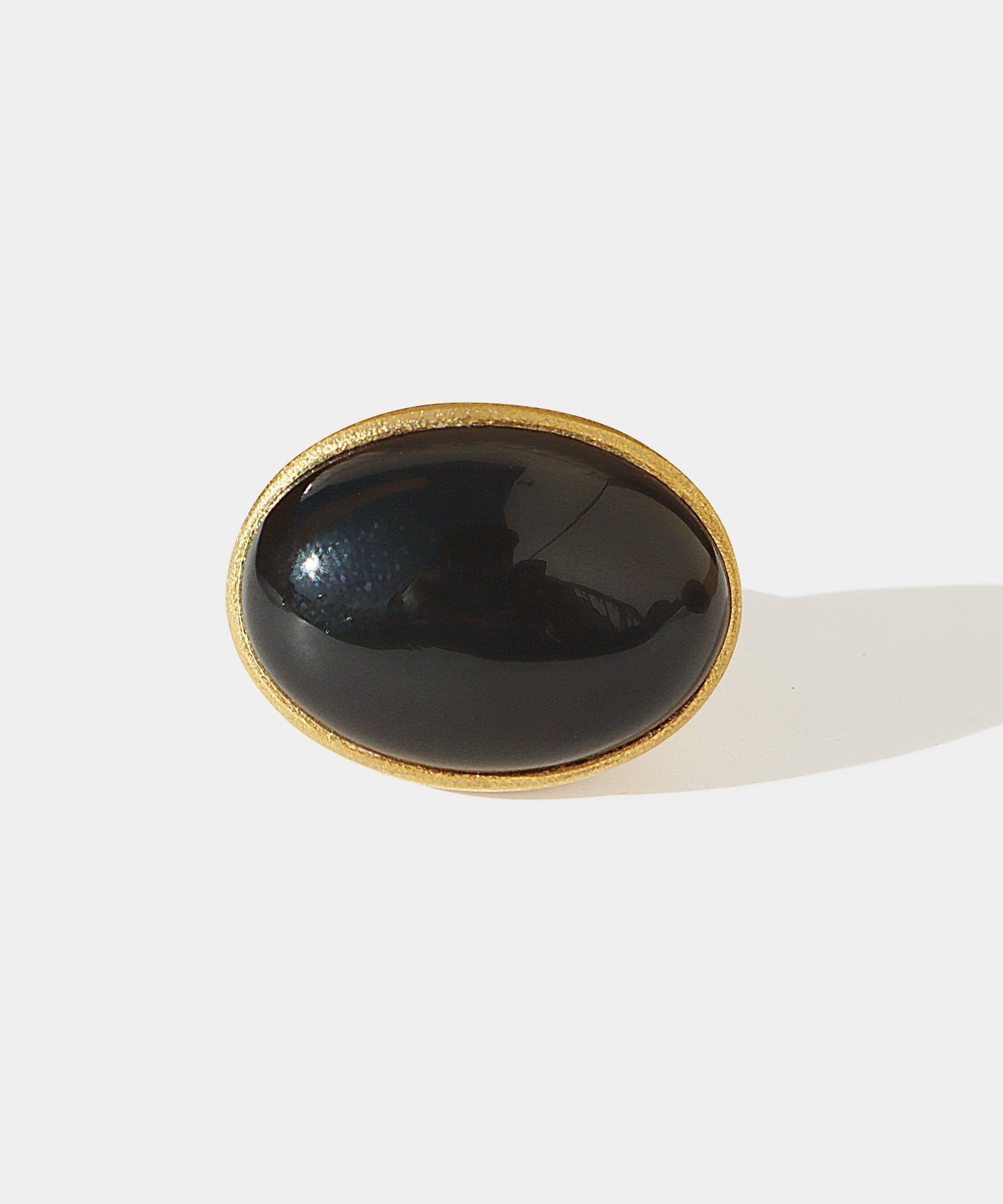 Fruitsjolieグレー ムーンストーンリング