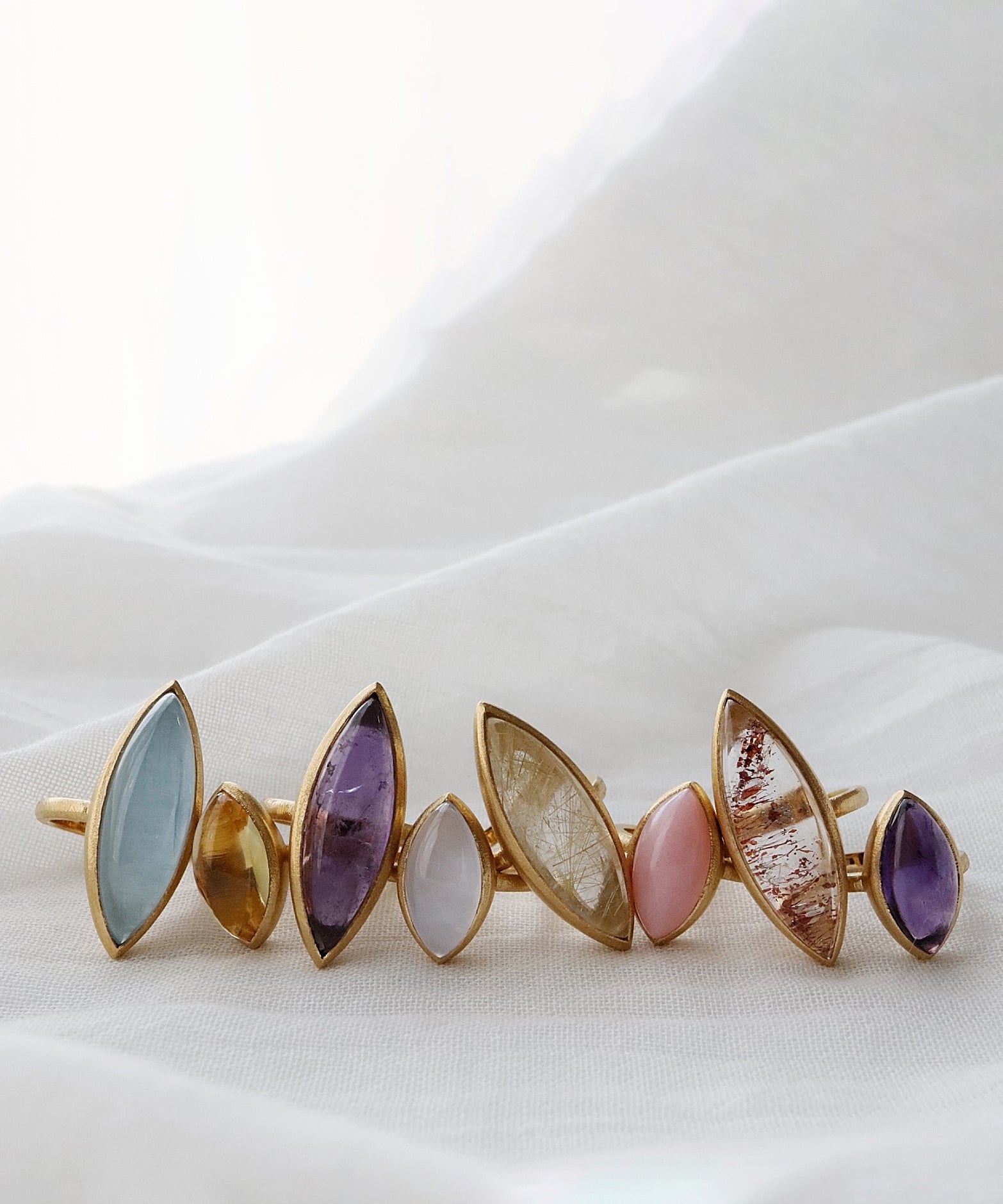 【美品】Fruitsjolie フリュイジョリ オパールリング グリーンオニキス リング – Fruitsjolie