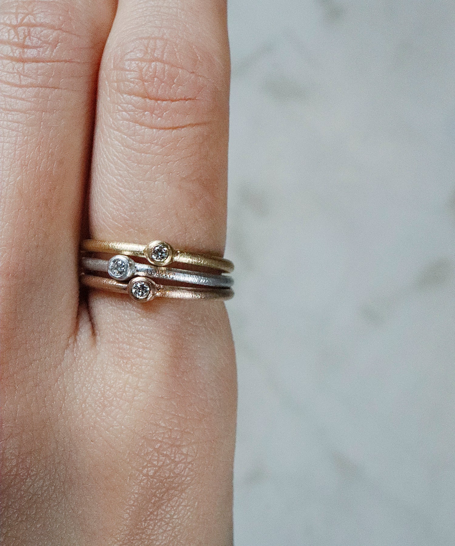 ダイアモンド(K18ピンクゴールド) リング – Fruitsjolie